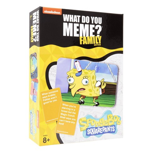 What Do You Meme? Spongebob Squarepants Family Edition Card Game : Target