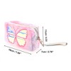 Unique Bargains Women's Embroidered Butterfly Makeup Bag 1 Pc - 2 of 3