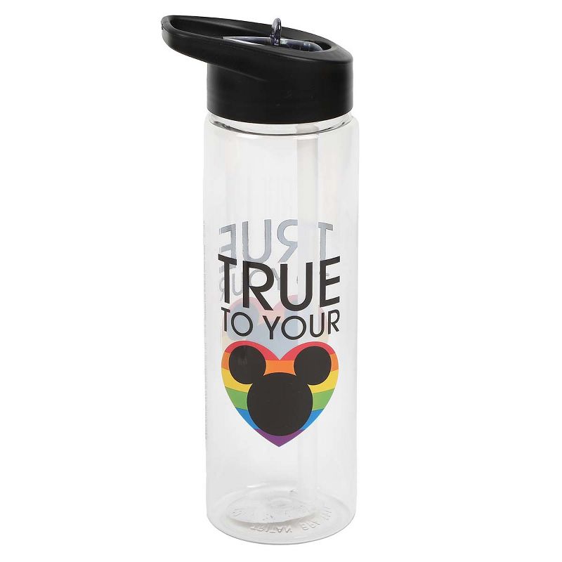 Disney Mickey Mouse Pride True To Your Heart 24 Oz. Plastic Water Bottle, 1 of 5