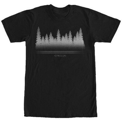 Men's Lost Gods Oregon Pine Trees T-shirt : Target