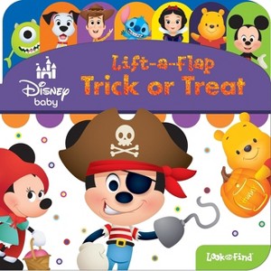 Disney Baby: Trick or Treat Lift-A-Flap Look and Find - by  Pi Kids (Board Book) - 1 of 1