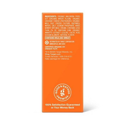 Organic Deluxe Shells and Classic Cheddar Macaroni and Cheese - 12oz - Good & Gather™