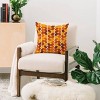 16"x16" Alisa Galitsyna Fall Leaves Square Throw Pillow - Deny Designs: Abstract Design, Removable Cover, Indoor Decor - 3 of 4