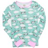 Just Love Girls Printed Pajama Sets - Snug Fitting Cotton PJ Tops & Bottoms for Girls - 2 of 3