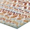 Modway Reflect 5x8 Area Rug – Tamako Diamond and Chevron Moroccan Trellis, Indoor/Outdoor Use - 3 of 4