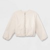 Women's Felt Bomber Jacket - A New Day™ - 4 of 4