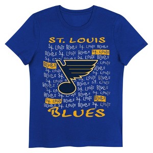 NHL St. Louis Blues Girls' Crew Neck T-Shirt - 1 of 1