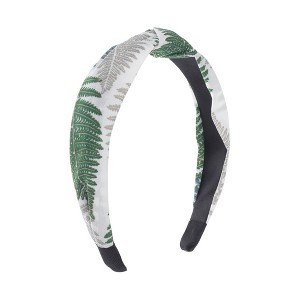 Unique Bargains Grace Star Pattern Wide Cross Knot Headbands1 Pc - 1 of 4