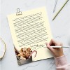 Great Papers Cup of Cheer Candy Cane and Gingerbread Cookies Christmas Letterhead Multicolor 50/Pack - 3 of 4