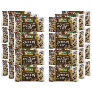 Glicks Real Semi-Sweet Chocolate Chips - Case of 24/9 oz - 1 of 4