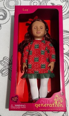 Our Generation Jacinta 18 Fashion Doll With Pink Skirt & Sweater : Target