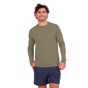 Vapor Apparel Men's Repreve UPF 50+ UV Sun Protection Long Sleeve Performance Shirt - 1 of 2