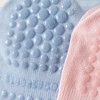 Anna-Kaci 3-Pair Soft Stretch Grip Socks Set with Cushioned Non-Slip Soles, Supportive Knit Texture and Everyday Comfort Essentials Pack - 3 of 3