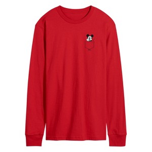 Men's - Disney - Mickey & Friends Long Sleeve Graphic T-Shirt - 1 of 3
