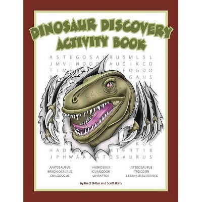 Dinosaur Discovery Activity Book - (Coloring Nature) by  Brett Ortler (Paperback)