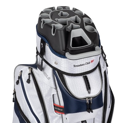 Founders Club Premium Organizer 14 Way Golf Cart Bag - Black