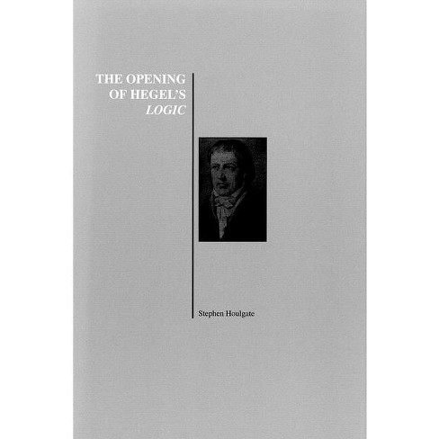 The Opening Of Hegel's Logic - (history Of Philosophy Series) By