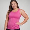 Calypsa Women's Maya Tankini Swim Top With Built-in Bra - 4 of 4