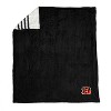 NFL Cincinnati Bengals Embossed Knit Striped Throw Blanket - 3 of 3