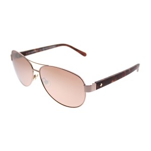 Kate Spade Dalia2/S AU2 Womens Aviator Sunglasses Rose Gold 58mm - 1 of 3