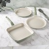 BergHOFF Balance Non-stick Ceramic Omelet pan 10", Recycled Aluminum - 2 of 4