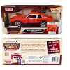 1974 Ford Maverick Grabber Orange with Black Stripes "Forgotten Classics" Series 1/24 Diecast Model Car by Motormax - 3 of 3