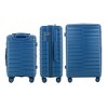 IZOD Camellia Premium Lightweight ABS 3 Piece Luggage Set - 20", 24", 28" with 360° Dual Spinning Wheels and Combo Lock - Bliss Blue - 2 of 4