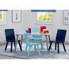 Delta Children Kids' Table and Chair Set 4 Chairs Included - 2 of 4
