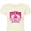 Women's - Star Wars - Valentine Bb8 Yoda and friends Collegiate Fitted Graphic T-Shirt - 2 of 3