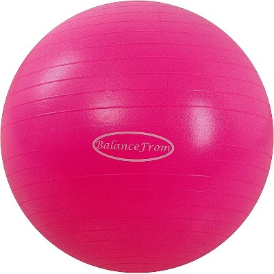 BalanceFrom Exercise Ball with Quick Pump for Yoga & Fitness 2,000lb Capacity