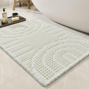 Waffle Super Absorbent Bath Mats - 1 of 4