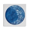 23" x 23" Waxing Flower Moon by Ingrid Sanchez of CreativeIngrid Floating Acrylic Wall Canvas - Kate & Laurel All Things Decor - 2 of 4