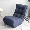 NicBex Adjustable Recliner Sofa Chair - Ergonomic Head/Back Support for Space Saving Leisure Seat - 2 of 4