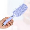 Unique Bargains Hollow Hair Brush for Curly Straight Thin Dry Wet Hair 1 Pc - 4 of 4
