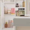 Famapy Makeup Vanity Set with Stool and Mirror 3 Color Touch Light Dressing Table Vanity Dresser - 3 of 4