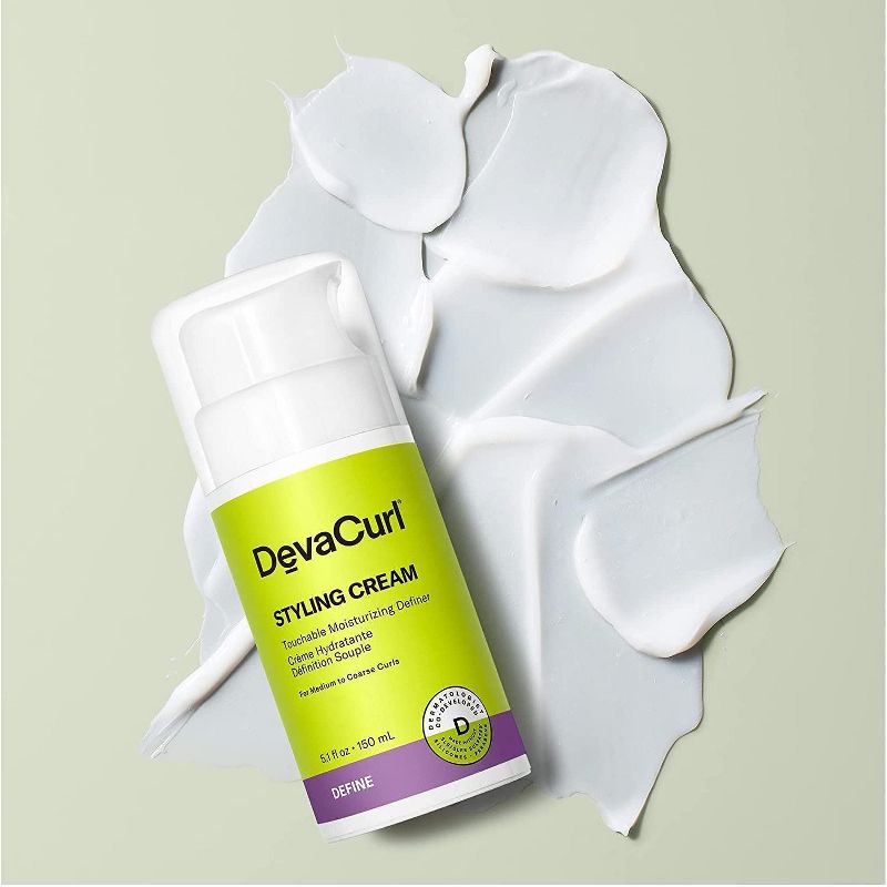 DevaCurl STYLING CREAM Touchable Moisturizing Definer (5.1 oz) Deva Curl Body & Hair Diva Shape, 3 of 7