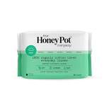 The Honey Pot Company Herbal Pantiliners, Organic Cotton Cover - 30ct