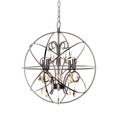 Maxim Lighting Orbit 4 - Light Chandelier in  Oil Rubbed Bronze