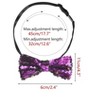 INSPIRE CHIC Men's Sequin Adjustable Pre-tied Bow Tie - 2 of 4