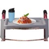 DMI Walker Tray Table, Folding with 2 Cup Holders, Tool-Free, 16 x 11.8 in, Standard Walkers - 2 of 3