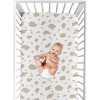 Sweet Jojo Designs Boy Baby Fitted Crib Sheet Country Western White and Cream - 4 of 4
