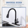 WOWOW 10 in. x 2.56 in. x 0.37 in. Stainless Steel Kitchen Sink Faucet Hole Cover Deck Plate - 2 of 4