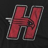 Men's University of Hartford Official Distressed Primary Logo T-Shirt University of Hartford - 2 of 4