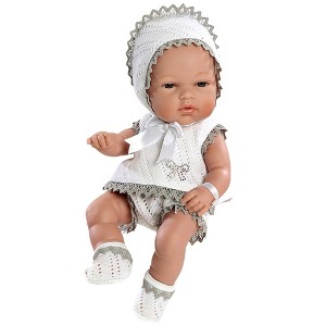 Munecas Arias - Swarovski Elements Elegance Doll Natal, Grey - 1 of 1