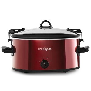 Crock-Pot Cook and Carry Manual Slow Cooker for Travel and Home, 6