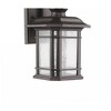 Chloe Lighting Franklin Transitional 1 Light Rubbed Bronze Outdoor Wall Sconce 13" Height - 2 of 4