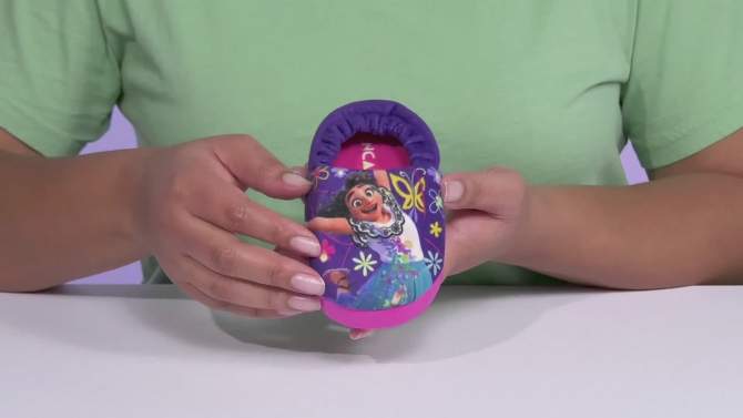 Disney Encanto Mirabel Dual Sizes Slippers. (Toddler/Little Kids), 2 of 9, play video
