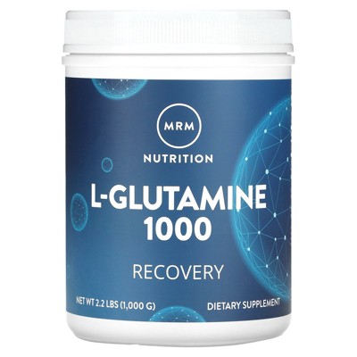 MRM Nutrition L-Glutamine 1000, Recovery, 2.2 lbs (1,000 g)