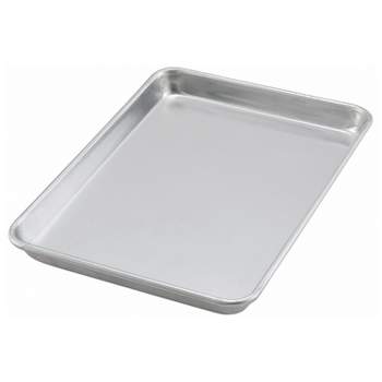 Winco Sheet Pan, Open Bead, Aluminum, 18" x 26" - Silver