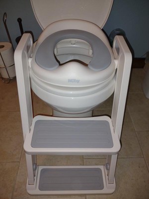 Potty seat store with ladder target